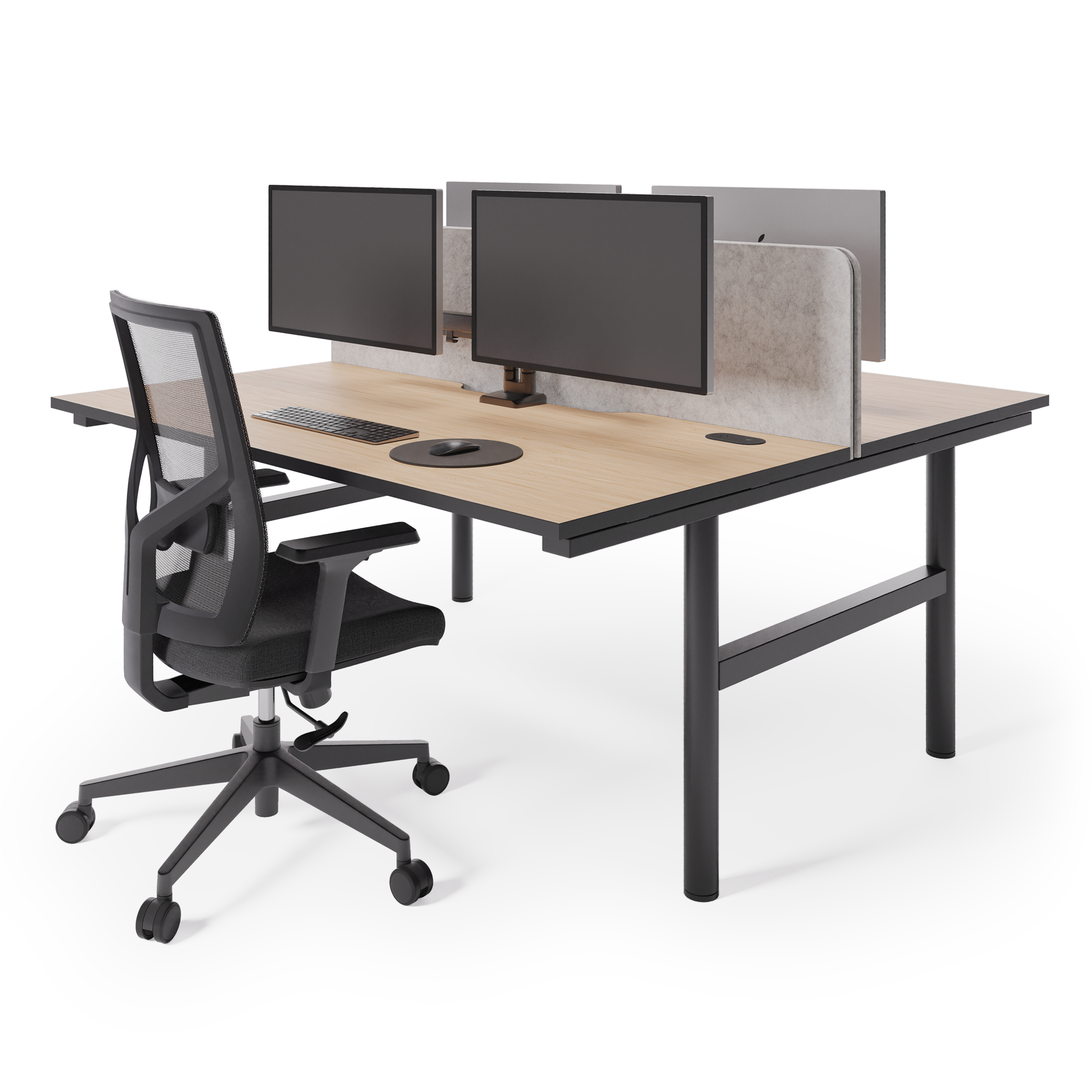 PS Round Leg Workstation - Image 7